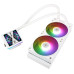 Водяное охлаждение для процессора/ Water Cooling System Thermalright Grand Vision 240 (240mm, LED, White, ARGB/ Fans: 2x120mm, 80.45CFM, 29.4dBA, 2150RPM/ Pump height 72.5mm, 6400RPM, Rad thickness 27mm/ S: 1700, 1200, 1851, 115X, 2011, 2066, AM5, AM4)