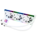 Водяное охлаждение для процессора/ Water Cooling System Thermalright Frozen Warframe SE 360 ARGB V2 (360mm, LED temp., White, ARGB/ Fans: 3x120mm, 68.9CFM, 28.2dBA, 2000RPM/ Pump height 59mm, Rad thickness 27mm/ S: 1851, 1700, 1200, 115X, AM5, AM4)