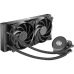 Система охлаждения/ Cooler Master MasterLiquid Lite 240 (200W, 240mm, fans: 2x120mm/66.7CFM/30dBa/2000rpm, 1200/115X/2066/2011-V3/2011/AM5/AM4/AM3/AM3+/AM2/AM2+/FM2/FM2+/FM1/1700 only with bracket)