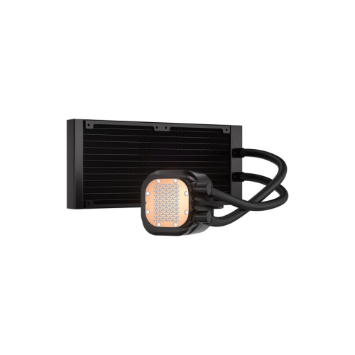 Система жидкостного охлаждения/ Water Cooling System Corsair NAUTILUS 240 ARGB (240mm, Black, ARGB/ Fans: 2x120mm, 74.37CFM, 34dBA, 2100RPM/ S: 1851, 1700, AM5, AM4)