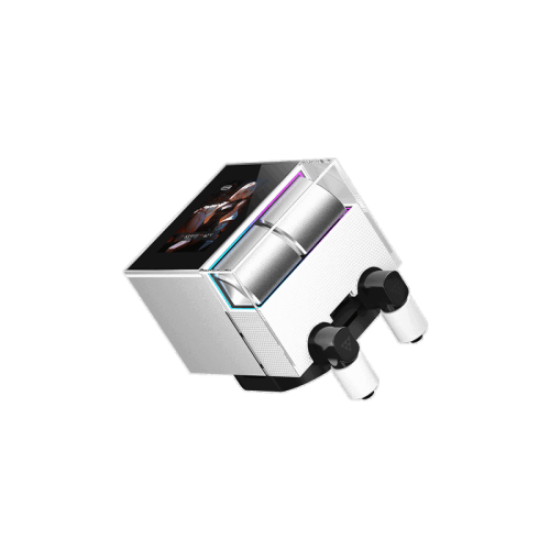 Система охлаждения/ Water Cooling System PCCooler DS360 Display WH (310W, 360mm, LED, White, ARGB Pump/ Fans: 3x120mm, 90.56CFM, 39.8dBA, 2500RPM/ Pump height 65mm, 15dBA, 2600RPM, Rad thickness 27mm/ S: 1851, 1700, 1200, 115X, AM5, AM4)