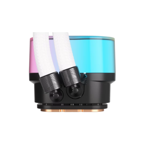 Система жидкостного охлаждения/ Water Cooling System Corsair iCUE LINK H150i RGB (360mm, White, RGB/ Fans: 3x120mm, 63.1CFM, 37dBA, 2400RPM/Rad thickness 27mm/ S: 1851, 1700, 1200, 115X, AM5, AM4)