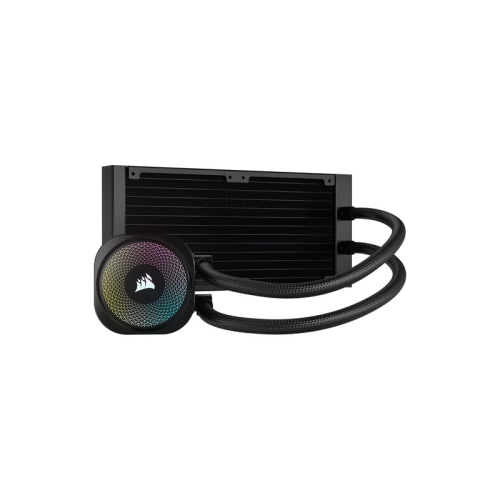 Система жидкостного охлаждения/ Water Cooling System Corsair NAUTILUS 240 ARGB (240mm, Black, ARGB/ Fans: 2x120mm, 74.37CFM, 34dBA, 2100RPM/ S: 1851, 1700, AM5, AM4)