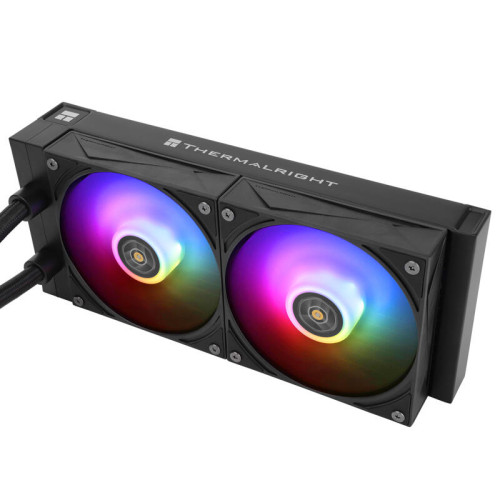 Водяное охлаждение для процессора/ Water Cooling System Thermalright Grand Vision 240 (240mm, LED, Black, ARGB/ Fans: 2x120mm, 80.45CFM, 29.4dBA, 2150RPM/ Pump height 72.5mm, 6400RPM, Rad thickness 27mm/ S: 1700, 1200, 1851, 115X, 2011, 2066, AM5, AM4) Водяное охлаждение для процессора/ Water Cooling System Thermalright Grand Vision 240 (240mm, LED, Black, ARGB/ Fans: 2x120mm, 80.45CFM, 29.4dBA, 2150RPM/ Pump height 72.5mm, 6400RPM, Rad thickness 27mm/ S: 1700, 1200, 1851, 115X, 2011, 2066, AM5, AM4)
