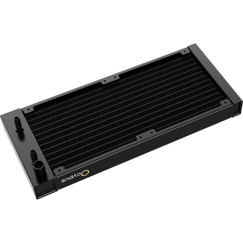 Система жидкостного охлаждения/ Water Cooling System Ocypus Iota L24 BK (280W, 240mm, LED temp, Black, ARGB Pump, Fans: 2x120mm, 77CFM, 2000RPM/ Pump height 65mm, 27dBA, 3100RPM, Rad thickness 27mm/ S: 1851, 1700, 1200, 115X, AM5, AM4) Система жидкостного охлаждения/ Water Cooling System Ocypus Iota L24 BK (280W, 240mm, LED temp, Black, ARGB Pump, Fans: 2x120mm, 77CFM, 2000RPM/ Pump height 65mm, 27dBA, 3100RPM, Rad thickness 27mm/ S: 1851, 1700, 1200, 115X, AM5, AM4)