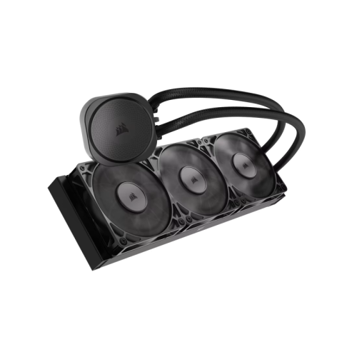 Система жидкостного охлаждения/ Water Cooling System Corsair NAUTILUS 360 ARGB (360mm, Black, Fans: 3x120mm, 72.8CFM, 36dBA, 1700RPM/ S: 1851, 1700, AM5, AM4)
