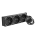 Водяное охлаждение для процессора/ Water Cooling System SAMA Q60 Black (360mm, LED temp., Black, ARGB/ Fans: 3x120mm, 86CFM, 30dBA, 2600RPM/ Pump height 64mm, 30dBA, 2800RPM, Rad thickness 27mm/ S: 1851, 1700, 1200, 20XX, 115X, AM5, AM4)