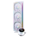 Система жидкостного охлаждения/ Water Cooling System JONSBO TH-360 White (300W, 360mm, LED temp., White, ARGB/ Fans: 3x120mm, 62.4CFM, 37.3dBA, 2400RPM/ Pump height 72mm, 30dBA, 2400RPM, Rad thickness 27mm/ S: 1851, 1700, 1200, 115X, AM5, AM4)