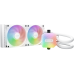 Водяное охлаждение для процессора/ Water Cooling System be quiet! LIGHT LOOP 240mm white (250W, 240mm, White, ARGB/ Fans: 2x120mm, 61.8CFM, 34.9dBA, 2100RPM/ Pump 2900RPM, Rad thickness 27mm/ S: 1851, 1700, 1200, 115X, AM5, AM4)