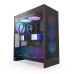Система жидкостного охлаждения для ПК/ Water Cooling System NZXT Kraken Elite 280 RGB (250W, 280mm, LED temp., Black/ Fans: 2x140mm, 98.61CFM, 34.5dBA, 2000RPM/ Pump height 65mm, 2800RPM, Rad thickness 27mm/ S: 1851, 1700, 1200, 115X, AM5, AM4)