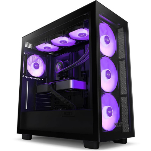 Система жидкостного охлаждения для ПК/ Water Cooling System NZXT Kraken 360 RGB (270W, 360mm, LED temp., Black, RGB/ Fans: 3x120mm, 78.86CFM, 33.88dBA, 1800RPM/ Pump height 55.97mm, 2800RPM, Rad thickness 27mm/ S: 1851, 1700, 1200, 115X, AM5, AM4)