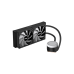 Водяное охлаждение для процессора/ Water Cooling System SAMA L40 Black (240mm, Black, ARGB/ Fans: 2x120mm, 82.79CFM, 29dBA, 2000RPM/ Pump height 52mm, 29dBA, 2500RPM, Rad thickness 27mm/ S: 1851, 1700, 1200, 20XX, 115X, AM5, AM4)