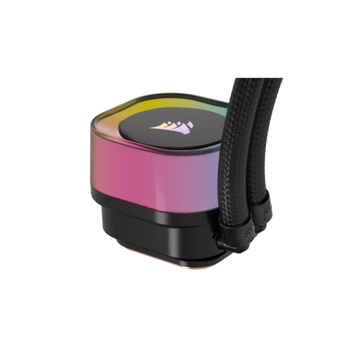 Система жидкостного охлаждения/ Water Cooling System Corsair iCUE LINK H150i RGB (360mm, Black, RGB/ Fans: 3x120mm, 63.1CFM, 37dBA, 2400RPM/Rad thickness 27mm/ S: 1851, 1700, 1200, 115X, AM5, AM4)
