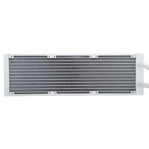 Водяное охлаждение для процессора/ Thermalright Frozen Notte 360 White Argb V2 (360mm, White, ARGB/ Fans: 3x120mm, 72.37CFM, 27.7dBA, 2000RPM/ Pump height 54mm, 28dBA, 5300RPM, Rad thickness 27mm/ S: 1200, 1700, 1851, 2011, 2066, 115X, AM2, AM2+, AM3, AM3 Водяное охлаждение для процессора/ Thermalright Frozen Notte 360 White Argb V2 (360mm, White, ARGB/ Fans: 3x120mm, 72.37CFM, 27.7dBA, 2000RPM/ Pump height 54mm, 28dBA, 5300RPM, Rad thickness 27mm/ S: 1200, 1700, 1851, 2011, 2066, 115X, AM2, AM2+, AM3, AM3
