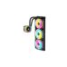 Система жидкостного охлаждения/ Water Cooling System Corsair iCUE LINK H150i RGB (360mm, Black, RGB/ Fans: 3x120mm, 63.1CFM, 37dBA, 2400RPM/Rad thickness 27mm/ S: 1851, 1700, 1200, 115X, AM5, AM4)