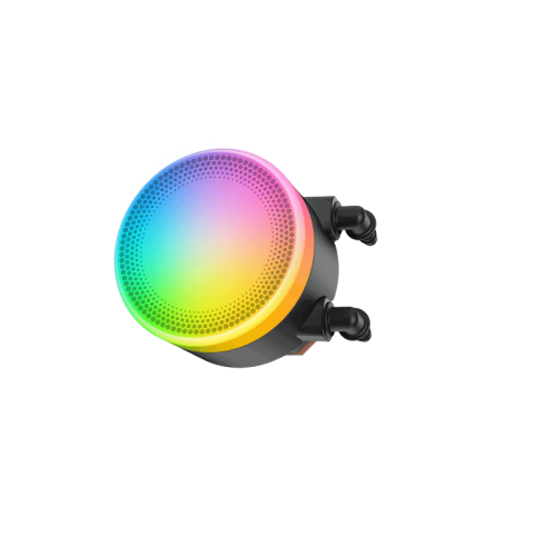 Водяное охлаждение для процессора/ Water Cooling System SAMA L60 Black (360mm, Black, ARGB/ Fans: 3x120mm, 82.79CFM, 29dBA, 2000RPM/ Pump height 52mm, 29dBA, 2500RPM, Rad thickness 27mm/ S: 1851, 1700, 1200, 20XX, 115X, AM5, AM4)