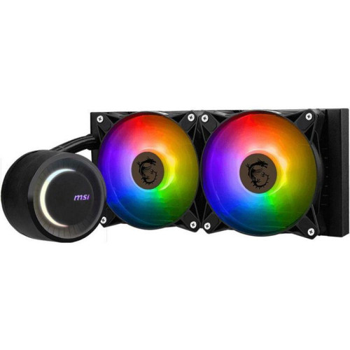 Жидкостная система охлаждения MSI MAG CORELIQUID E240 2x ARGB Fan, Color Box, LGA1700