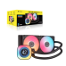 Система жидкостного охлаждения/ Water Cooling System Corsair iCUE LINK TITAN 240 RX LCD (240mm, Black, RGB/ Fans: 2x120mm, 73.5CFM, 36dBA, 2100RPM/ S: 1851, 1700, AM5, AM4)