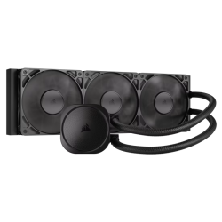 Система жидкостного охлаждения/ Water Cooling System Corsair NAUTILUS 360 ARGB (360mm, Black, Fans: 3x120mm, 72.8CFM, 36dBA, 1700RPM/ S: 1851, 1700, AM5, AM4)