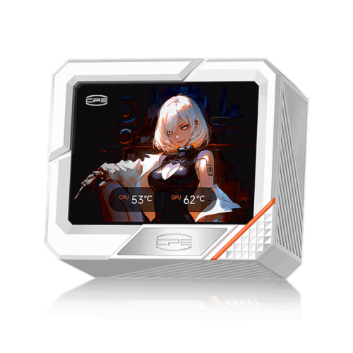 Система охлаждения/ Water Cooling System PCCooler GT360 ARGB Display WH  (310W, 360mm, LED temp., White, ARGB/ Fans: 3x120mm, 99CFM, 41.5dBA, 3000RPM/ Pump 15dBA, 2600RPM, Rad thickness 27mm/ S: 1851, 1700, 1200, 115X, AM5, AM4)