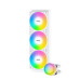 Водяное охлаждение для процессора/ Water Cooling System SAMA L60 White (360mm, White, ARGB/ Fans: 3x120mm, 82.79CFM, 29dBA, 2000RPM/ Pump height 52mm, 29dBA, 2500RPM, Rad thickness 27mm/ S: 1851, 1700, 1200, 20XX, 115X, AM5, AM4)