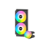 Водяное охлаждение для процессора/ Water Cooling System SAMA L40 Black (240mm, Black, ARGB/ Fans: 2x120mm, 82.79CFM, 29dBA, 2000RPM/ Pump height 52mm, 29dBA, 2500RPM, Rad thickness 27mm/ S: 1851, 1700, 1200, 20XX, 115X, AM5, AM4)