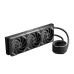 Водяное охлаждение для процессора/ Water Cooling System SAMA Q60 Black (360mm, LED temp., Black, ARGB/ Fans: 3x120mm, 86CFM, 30dBA, 2600RPM/ Pump height 64mm, 30dBA, 2800RPM, Rad thickness 27mm/ S: 1851, 1700, 1200, 20XX, 115X, AM5, AM4)