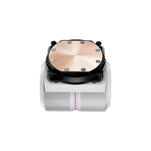 Система охлаждения/ Water Cooling System PCCooler DE360 Pro WH (300W, 360mm, White, ARGB Pump, Fans: 3x120mm, 86.73CFM, 32dBA, 2200RPM/ Pump height 57mm, 28dBA, 3200RPM, Rad thickness 27mm/ S: 1851, 1700, 1200, 115X, AM5, AM4, AM3)