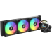 Система жидкостного охлаждения/ Water Cooling System Ocypus Sigma L36 BK ARGB (300W, 360mm, LED, Black, ARGB/ Fans: 3x120mm, 73CFM, 2000RPM/ Pump height 99mm, 27dBA, 3100RPM, Rad thickness 27mm/ S: 1851, 1700, 1200, 115X, AM5, AM4)