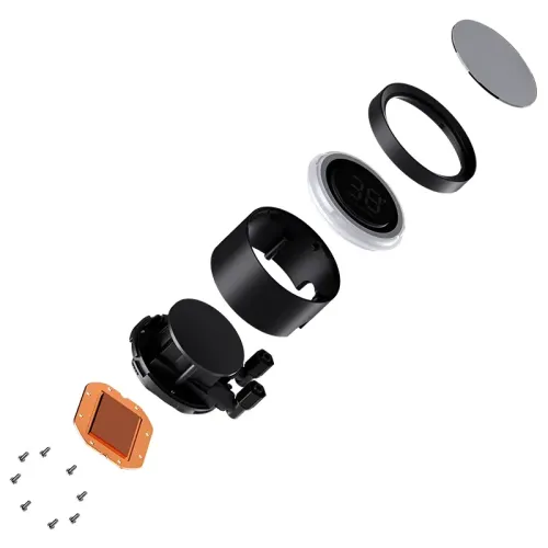Система жидкостного охлаждения/ Water Cooling System JONSBO TH-240 Black (260W, 240mm, LED temp., Black, ARGB/ Fans: 2x120mm, 62.4CFM, 37.3dBA, 2400RPM/ Pump height 72mm, 30dBA, 2400RPM, Rad thickness 27mm/ S: 1851, 1700, 1200, 115X, AM5, AM4)