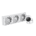 Водяное охлаждение для процессора/ Water Cooling System SAMA Q60 White (360mm, LED temp., White, ARGB/ Fans: 3x120mm, 86CFM, 30dBA, 2600RPM/ Pump height 64mm, 30dBA, 2800RPM, Rad thickness 27mm/ S: 1851, 1700, 1200, 20XX, 115X, AM5, AM4)
