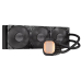 Система жидкостного охлаждения/ Water Cooling System Corsair NAUTILUS 360 ARGB (360mm, Black, Fans: 3x120mm, 72.8CFM, 36dBA, 1700RPM/ S: 1851, 1700, AM5, AM4)