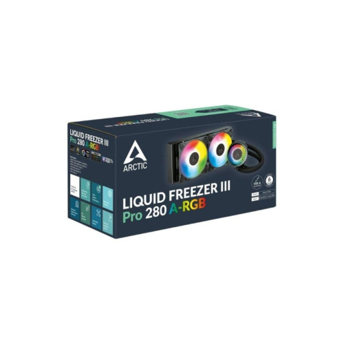 Жидкостная система охлаждения Arctic Cooling  Liquid Freezer III Pro 280 A-RGB Multi Compatible All-In-One CPU Water Cooler  (ACFRE00183A)