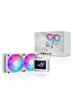 Жидкостная система охлаждения ASUS ROG RYUJIN III 240 ARGB WHT/AIO COOLER,ASETEK,EMMA,ARGB 90RC00K2-M0UAY0