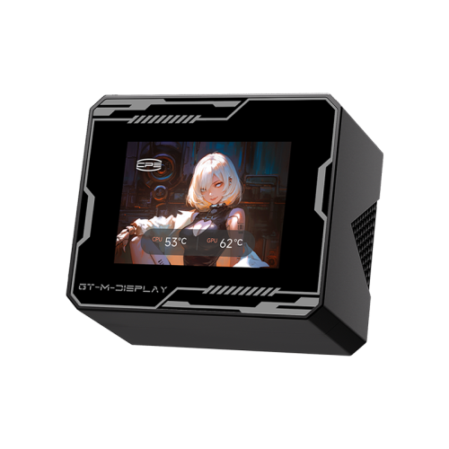 Система охлаждения/ Water Cooling System PCCooler GT360M ARGB Display BK (300W, 360mm, LED temp., Black, ARGB/ Fans: 3x120mm, 75.8CFM, 33.7dBA, 2200RPM/ Pump height 85mm, 15dBA, 2600RPM, Rad thickness 27mm/ S: 1851, 1700, 1200, 115X, AM5, AM4)