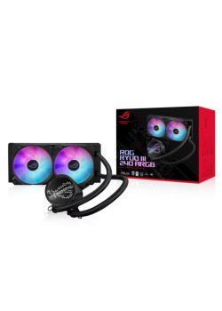 Жидкостная система охлаждения ASUS ROG RYUO III 240 ARGB /AIO COOLER,ASETEK,EMMA,ARGB,AURA (90RC00J1-M0UAY0) /AIO COOLER,ASETEK,EMMA,ARGB,AURA (90RC00J1-M0UAY0)