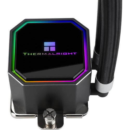 Система жидкостного охлаждения/ Система жидкостного охлаждения Thermalright Frozen Prism 360 Black ARGB, радиатор 360 мм, 1850 об/мин, 27 дБА, PWM, черный, ARGB подсветка Система жидкостного охлаждения/ Система жидкостного охлаждения Thermalright Frozen Prism 360 Black ARGB, радиатор 360 мм, 1850 об/мин, 27 дБА, PWM, черный, ARGB подсветка