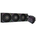 Водяное охлаждение для процессора/ Water Cooling System Thermalright Hyper Vision 360 (360mm, LED, Black, ARGB/ Fans: 3x120mm, 69CFM, 27dBA, 2150RPM/ Pump height 68mm, 6400RPM, Rad thickness 27mm/ S: 1700, 1200, 1851, 115X, 2011, 2066, AM5, AM4)