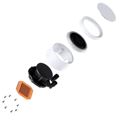 Система жидкостного охлаждения/ Water Cooling System JONSBO TH-360 White (300W, 360mm, LED temp., White, ARGB/ Fans: 3x120mm, 62.4CFM, 37.3dBA, 2400RPM/ Pump height 72mm, 30dBA, 2400RPM, Rad thickness 27mm/ S: 1851, 1700, 1200, 115X, AM5, AM4)