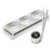 Система жидкостного охлаждения/ Water Cooling System JONSBO TH-360 White (300W, 360mm, LED temp., White, ARGB/ Fans: 3x120mm, 62.4CFM, 37.3dBA, 2400RPM/ Pump height 72mm, 30dBA, 2400RPM, Rad thickness 27mm/ S: 1851, 1700, 1200, 115X, AM5, AM4)
