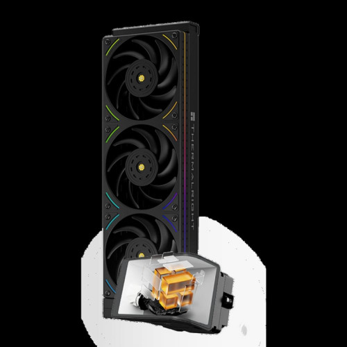 Жидкостная система охлаждения Thermalright Hyper Vision 360 Argb Black/ Display/ all Intel/AMD