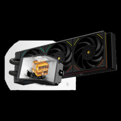 Жидкостная система охлаждения Thermalright Hyper Vision 360 Argb Black/ Display/ all Intel/AMD