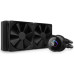 Система жидкостного охлаждения для ПК/ Water Cooling System NZXT Kraken 240 (250W, 240mm, LED temp., Black/ Fans: 2x120mm, 78.02CFM, 30.6dBA, 1800RPM/ Pump height 55.97mm, 2800RPM, Rad thickness 30mm/ S: 1851, 1700, 1200, 115X, AM5, AM4)