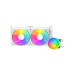 Водяное охлаждение для процессора/ Water Cooling System SAMA L40 White (240mm, White, ARGB/ Fans: 2x120mm, 82.79CFM, 29dBA, 2000RPM/ Pump height 52mm, 29dBA, 2500RPM, Rad thickness 27mm/ S: 1851, 1700, 1200, 20XX, 115X, AM5, AM4)