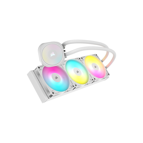 Система жидкостного охлаждения/ Water Cooling System Corsair NAUTILUS 360 ARGB (360mm, White, ARGB/ Fans: 3x120mm, 72.8CFM, 36dBA, 1700RPM/ S: 1851, 1700, AM5, AM4) Система жидкостного охлаждения/ Water Cooling System Corsair NAUTILUS 360 ARGB (360mm, White, ARGB/ Fans: 3x120mm, 72.8CFM, 36dBA, 1700RPM/ S: 1851, 1700, AM5, AM4)