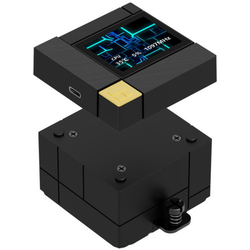Система жидкостного охлаждения/ Water Cooling System Thermalright Core Matrix 360 Vision (360mm, LED, Black, ARGB/ Fans: 3x120mm, 68.9CFM, 28.2dBA, 2000RPM/ Pump height 64.4mm, Rad thickness 27mm/ S: 1700, 1200, 1851, 115X, AM5, AM4)