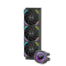 Водяное охлаждение для процессора/ Water Cooling System SAMA Q60 Black (360mm, LED temp., Black, ARGB/ Fans: 3x120mm, 86CFM, 30dBA, 2600RPM/ Pump height 64mm, 30dBA, 2800RPM, Rad thickness 27mm/ S: 1851, 1700, 1200, 20XX, 115X, AM5, AM4)