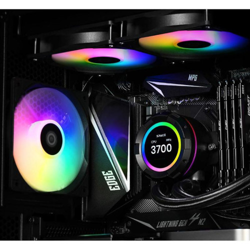 Жидкостная система охлаждения ID-Cooling ID-Cooling SL240 XE /LCD SCREEN /300W /all Intel /all AMD