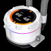 Жидкостная система охлаждения ID-Cooling SL240 XE WHITE /LCD SCREEN /300W /all Intel /all AMD