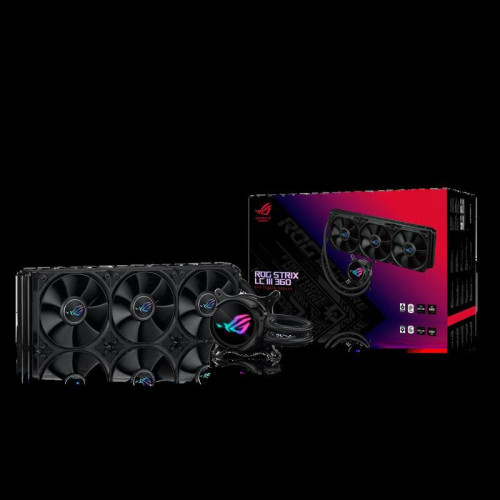 Жидкостная система охлаждения ASUS ROG STRIX LC III 360 /AIO COOLER,ASETEK,SIGRID V2, ARGB
